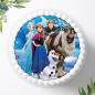 Preview: Frozen Die Eiskönigin Tortenaufleger Ø 20cm, 1224